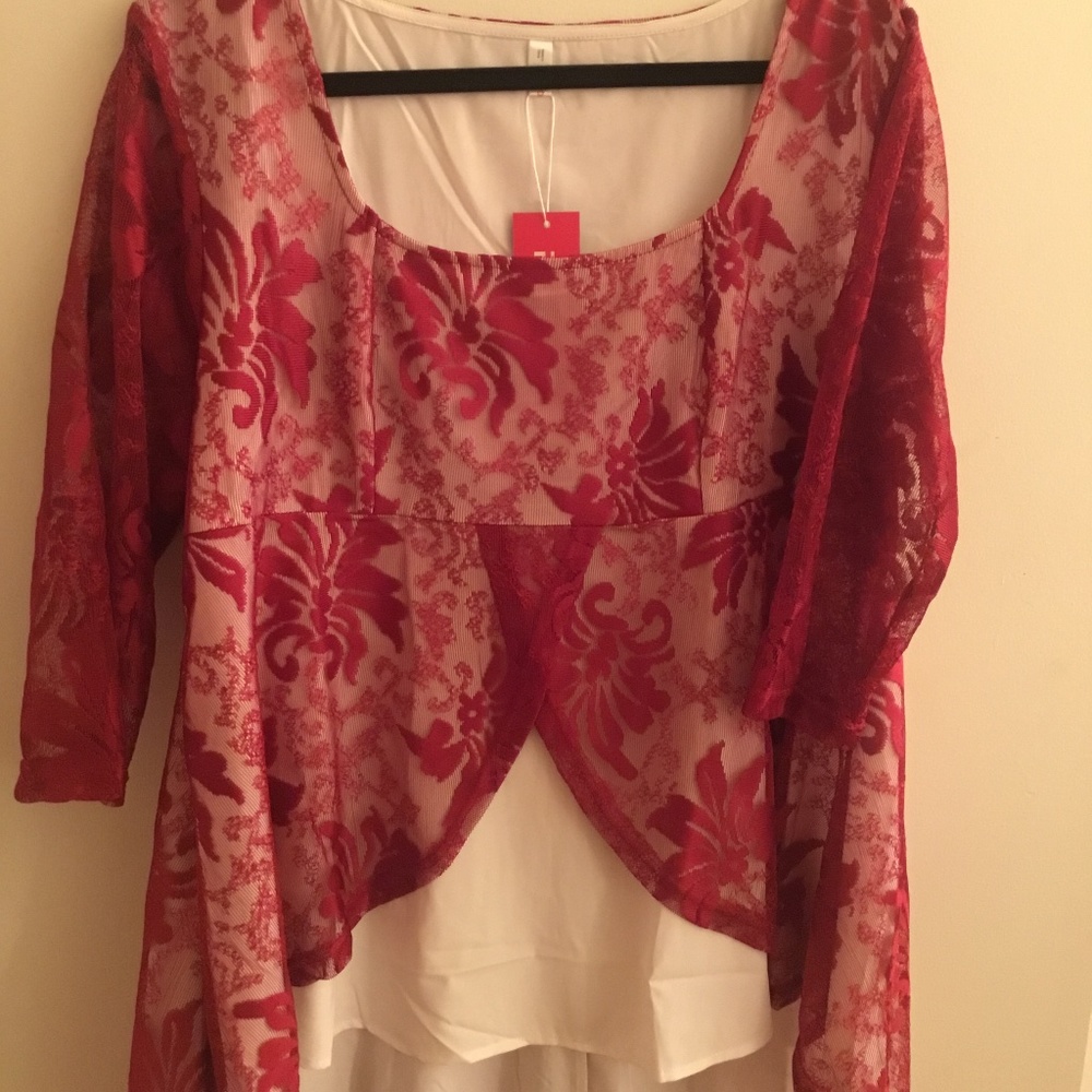Plus size tunic top